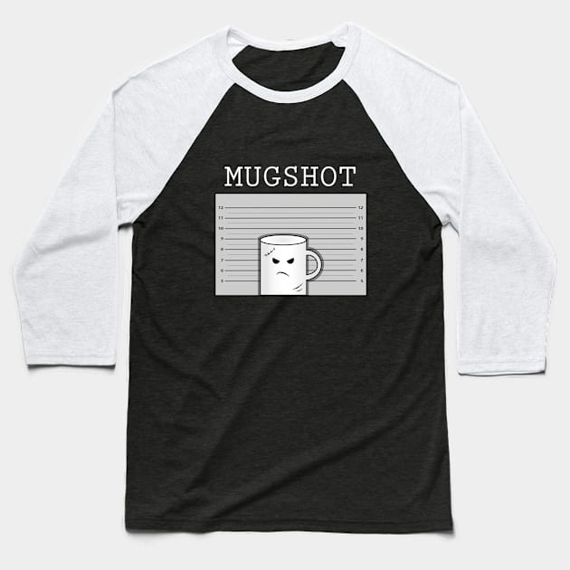 Mugshot Baseball T-Shirt by chyneyee